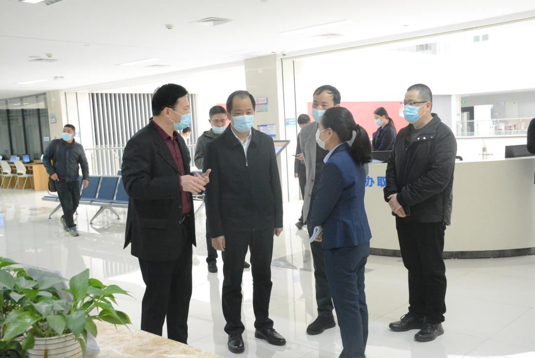 苏耿聪副市长莅临市行政服务中心走访调研-泉州行政服务中心管委会